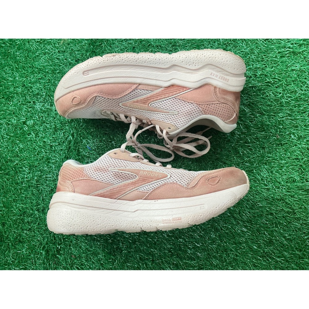 Brooks Ghost Max Womens Running Shoes Rose Mauve 1204331B680 Size 9